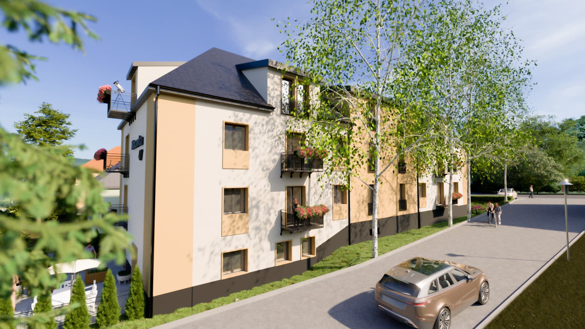 Nowoczesne apartamenty LiviHome w górskim krajobrazie